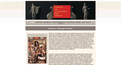 Desktop Screenshot of collectinganddisplay.com